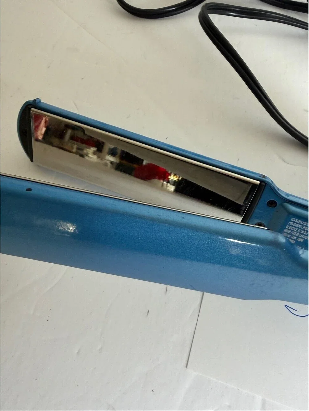 BaBylissPRO Nano Titanium Hair Straightener Blue S-8